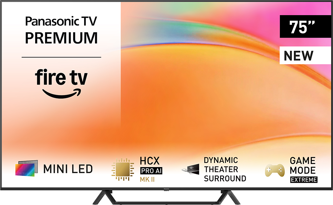 PANASONIC TV-75W95BEG Mini LED, 4K HDR Smart TV, HCX Pro AI Processor MKII technológia, 189 cm