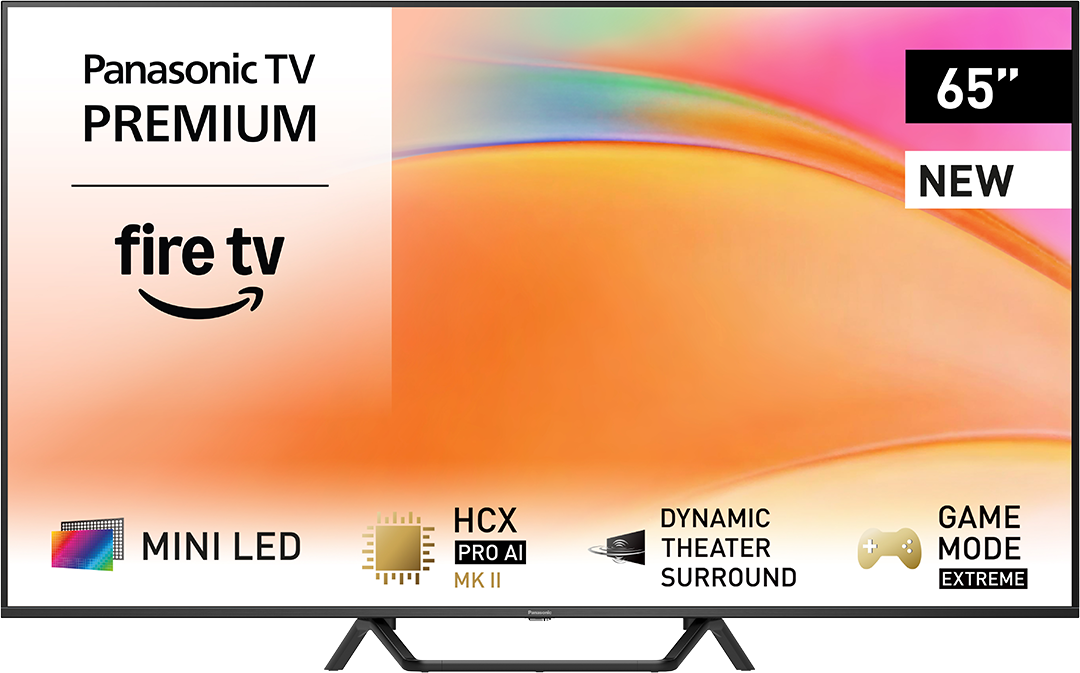 PANASONIC TV-65W95BEG Mini LED, 4K HDR Smart TV, HCX Pro AI Processor MKII technológia, 164 cm