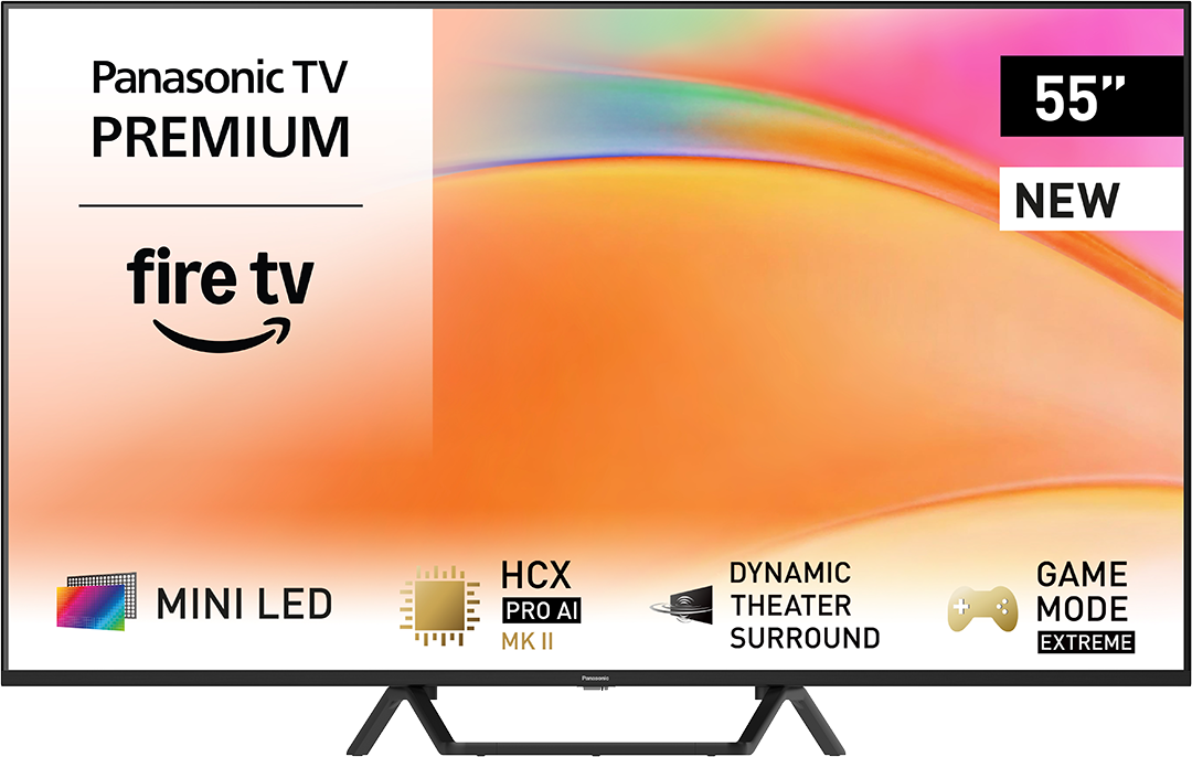 PANASONIC TV-55W95BEG Mini LED, 4K HDR Smart TV, HCX Pro AI Processor MKII technológia, 139 cm