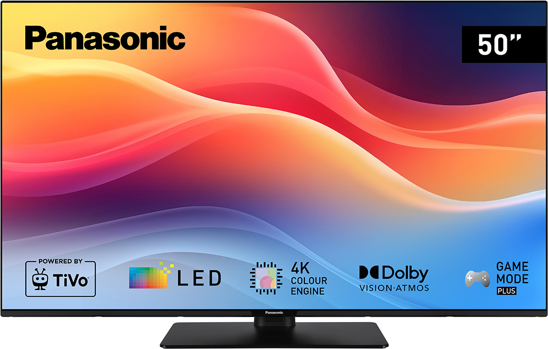 PANASONIC TB-50W61AEZ LED, 4K HDR Smart TV, HCX Pro AI Processor MKII technológia, 126 cm