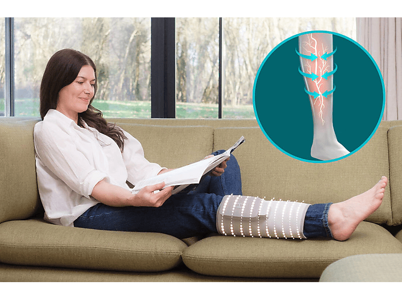 Masażer na łydkę HOMEDICS Modulair SR-CMC10H Szary – zdjęcie 3