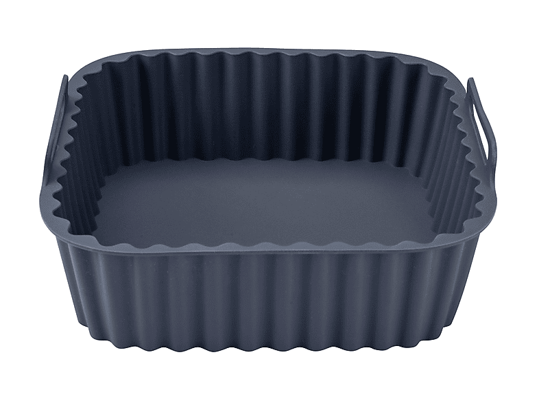 Fackelmann Silikonform Airfryer 17cm eckig glatt; Silikonform für Airfryer