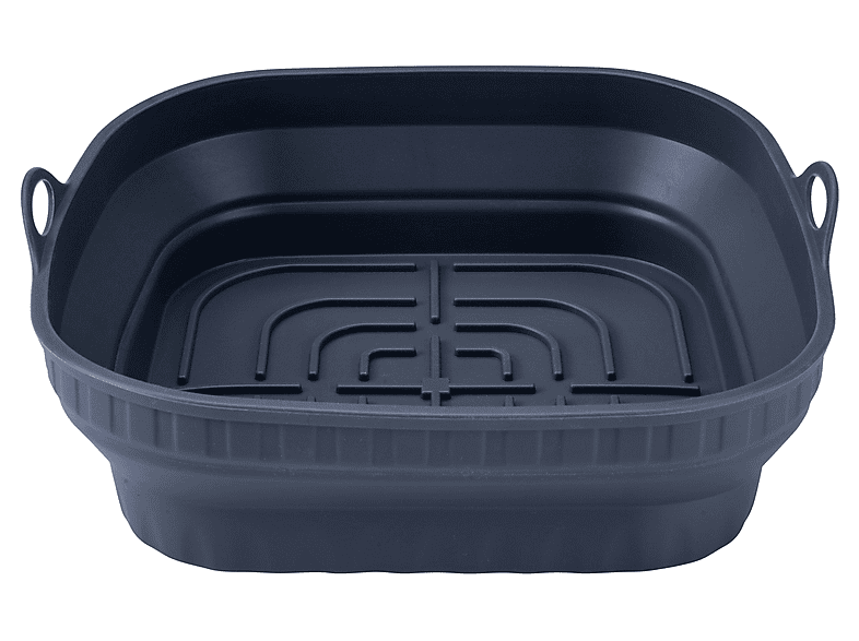 Fackelmann Silikonform Airfryer 20cm eckig faltbar; Silikonform für Airfryer