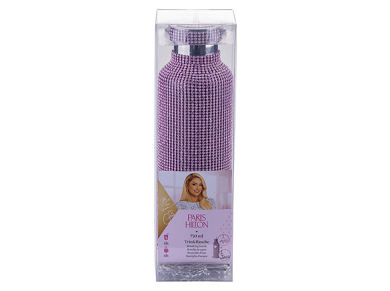 Paris Hilton Diamant-Trinkflasche Pink, 750ml — Foto 2 von 2
