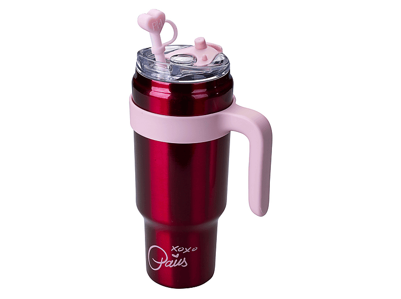 Paris Hilton Isolier-Trinkbecher Rot, 1.1L