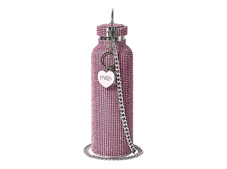 Paris Hilton Diamant-Trinkflasche Pink, 750ml