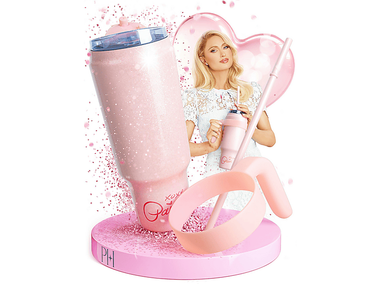 Paris Hilton Isolier-Trinkbecher Pink, 1,1L; Isolier Trinkbecher — Foto 2 von 5