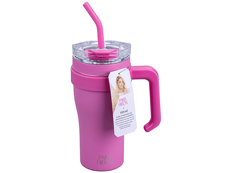 Paris Hilton Isolier-Trinkbecher Pink, 850ml