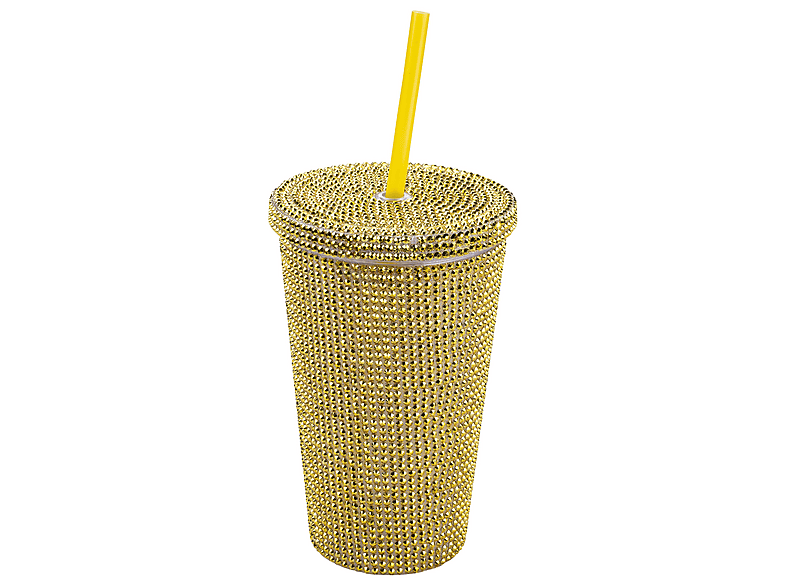 Paris Hilton Diamant-Trinkbecher Gold, 500ml — Foto 2 von 2