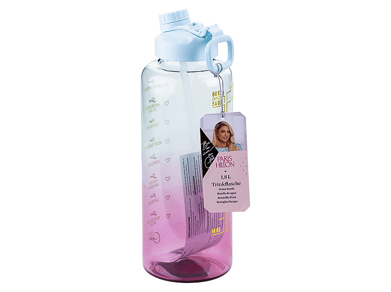 Paris Hilton Motivations-Flasche Pink Blau, 1.8L