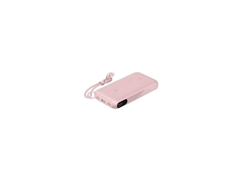 Belkin Batterie externe 20 000 mAh 20W avec écran Rose