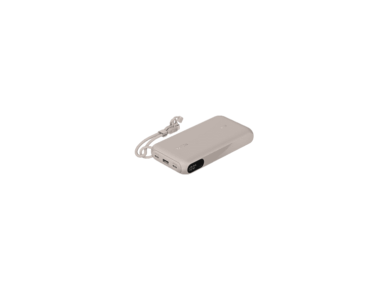Belkin Batterie externe 20 000 mAh 20 W avec affichage Sable