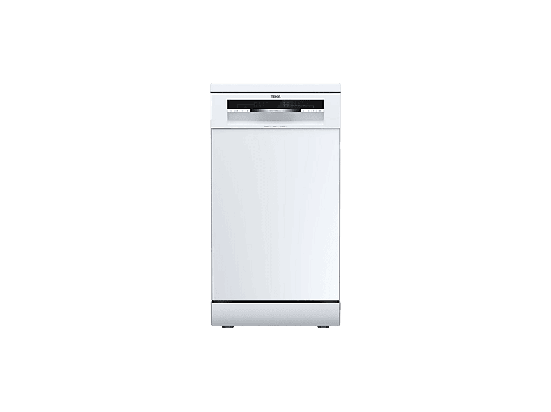 Lavavajillas compacto - Teka DFS 44750 WH, 10 Servicios, 7 Programas, 44.8 cm Ancho, Blanco