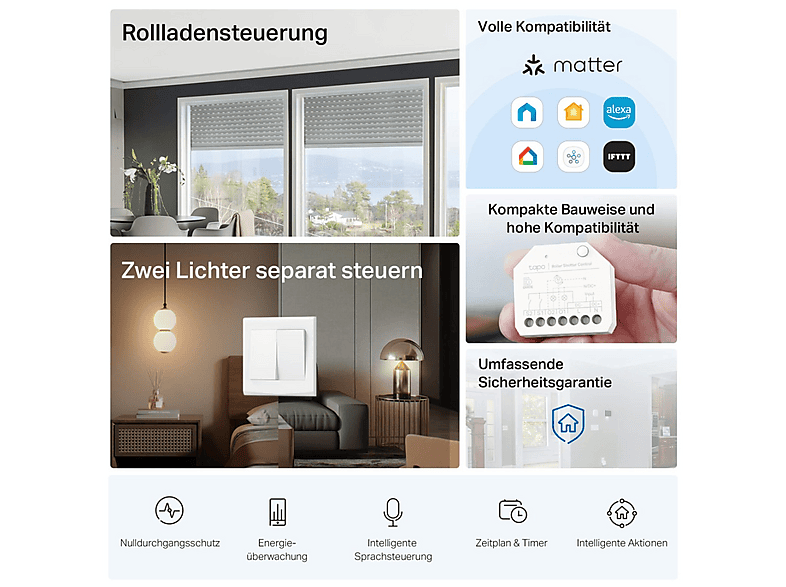 Thumbnail - TAPO S112 Smarter Rollladenschalter, Weiß