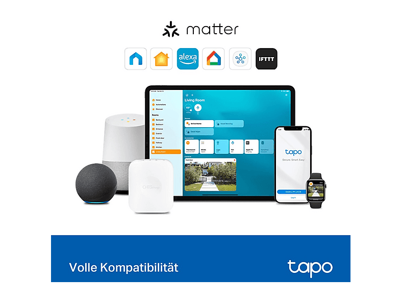 Thumbnail - TAPO S112 Smarter Rollladenschalter, Weiß