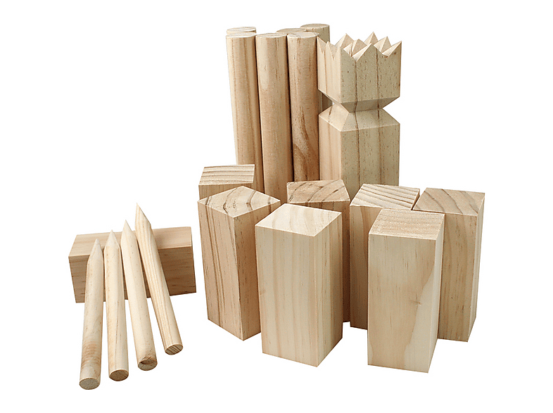 Gra towarzyska TACTIC Kubb w kartonowym pudełku – zdjęcie 2