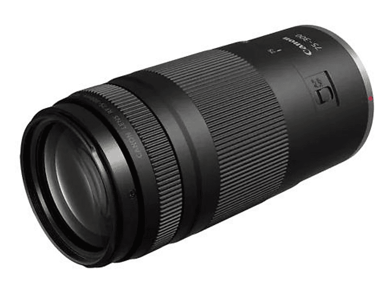 CANON RF 75 mm - 300 f./4-5.6 (Objektiv für Canon R-Mount, Schwarz)