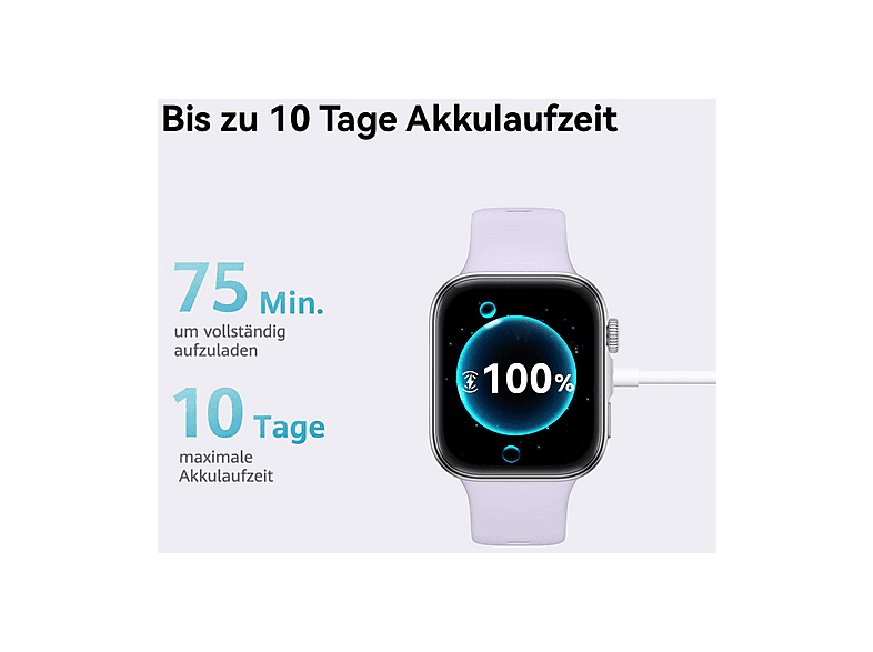 HUAWEI Fit 4 Smartwatch Fluorelastomer, 130-210 mm, Black