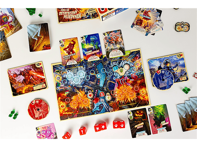 Gra planszowa PORTAL GAMES Potwory w Tokio: Duel – zdjęcie 3