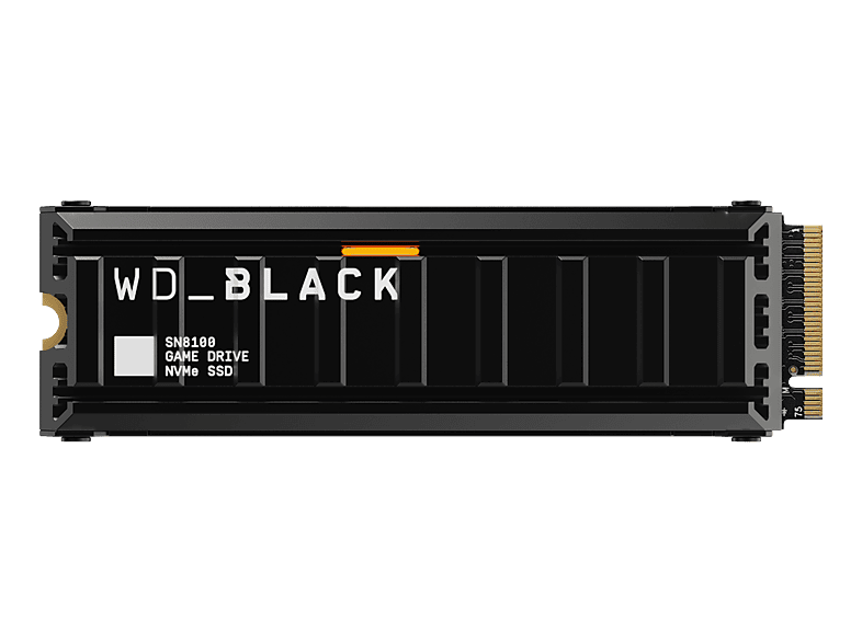 MediaMarkt, Sandisk Wd_black Sn8100, Mit Kühlkörper Festplatte, 4 Tb Ssd M.2 Via Nvme, Intern, Computer & Software, Speichermedien, Interne SSD, WDBCMU0010BNC-WRSN