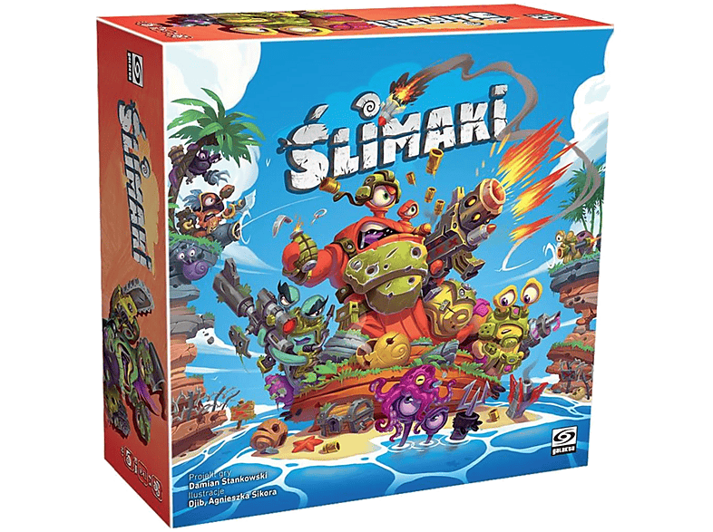 Galakta Gra planszowa Ślimaki