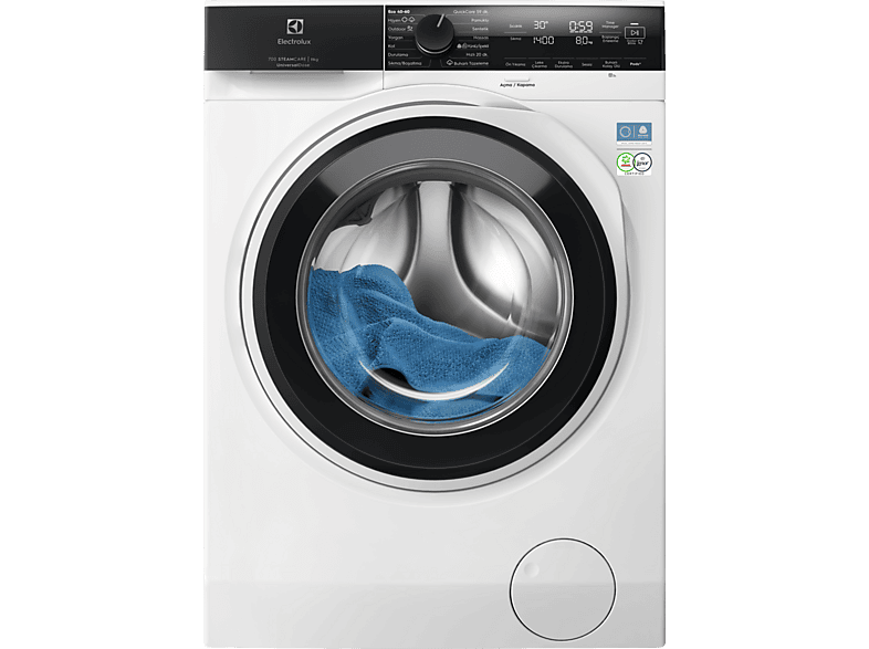 Electrolux Ew7F4404Ut 700 Serisi SteamCare A Enerji Sınıfı 11 kg 1400 Devir UniversalDose Çamaşır Makinesi