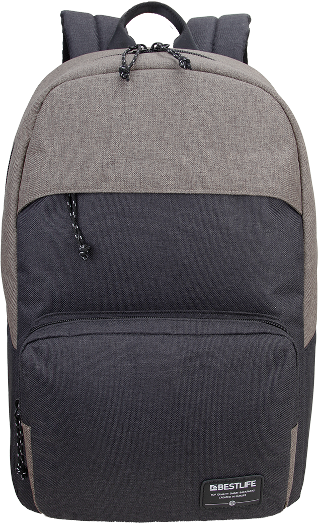 BESTLIFE ALPHA 15,6” notebook hátizsák, szürke (BL-BB-3526G)