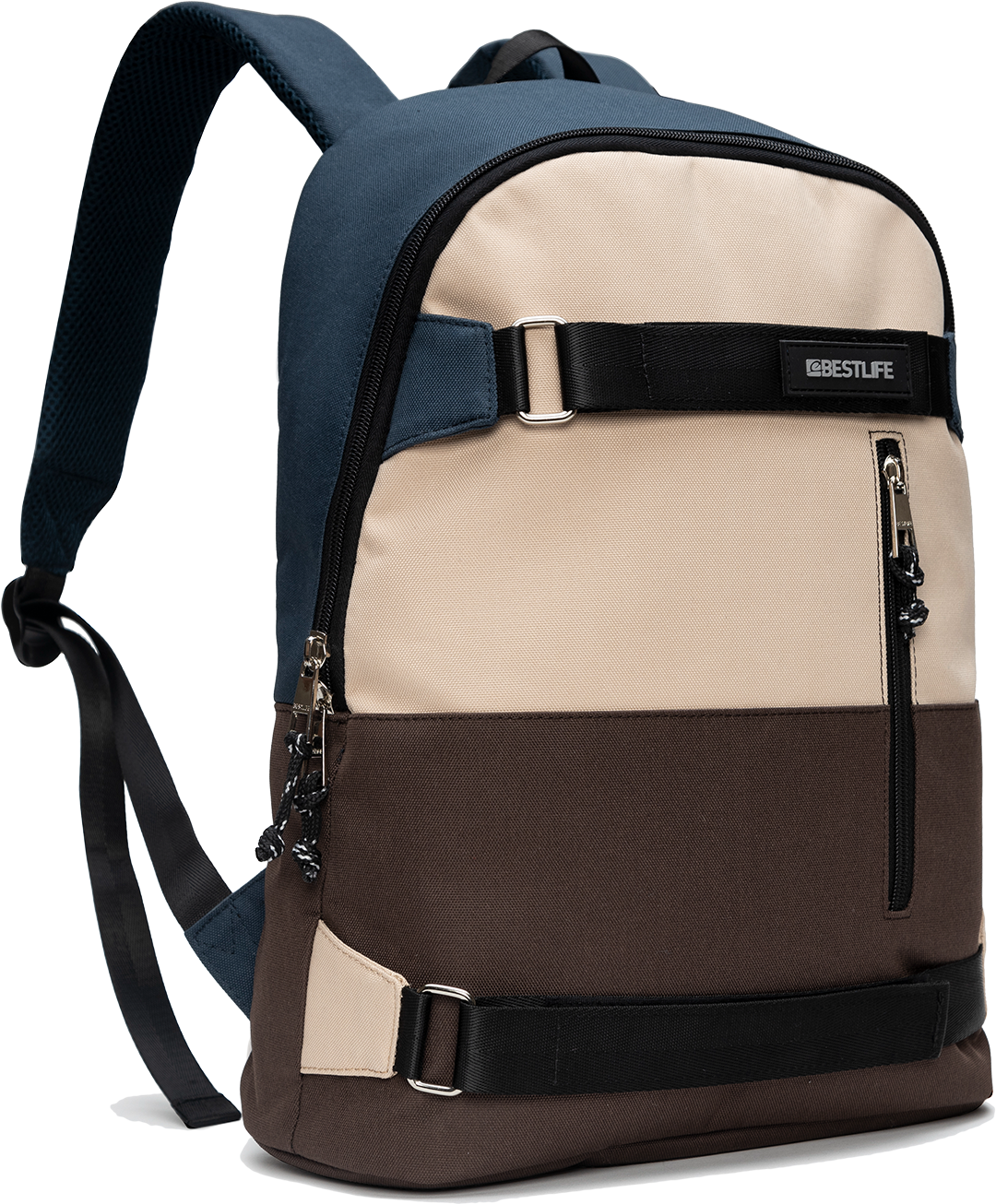 BESTLIFE SKATE 14,1” notebook hátizsák, kék-barna (BL-BB-3552BK)