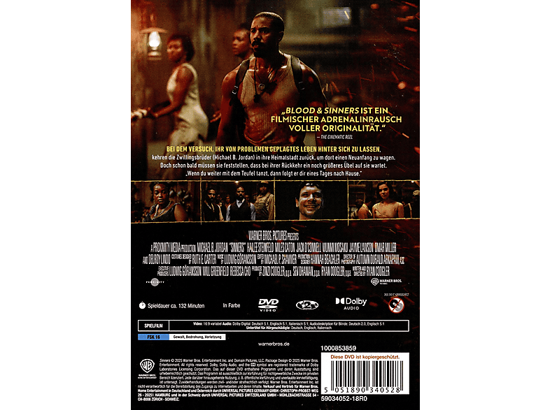 Thumbnail - Blood & Sinners DVD