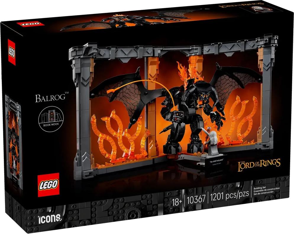Lego Icons 10367 Icons - Lord Of The Rings Balrog Bouwstenen