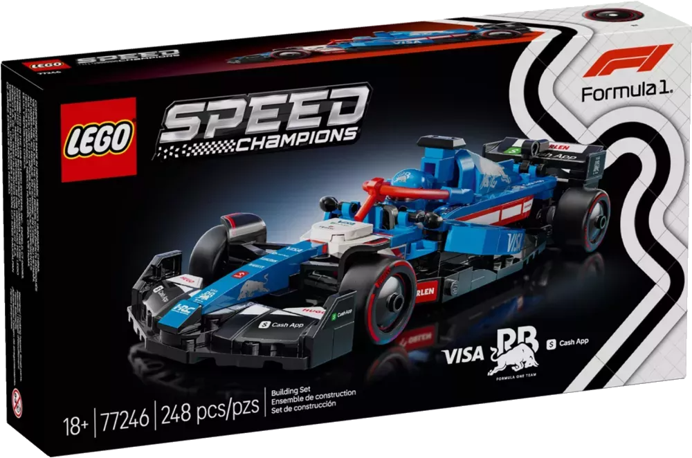 Lego Speed Champions 77246 Visa Cash App Rb Vcarb 01 F1 Racewagen Bouwstenen