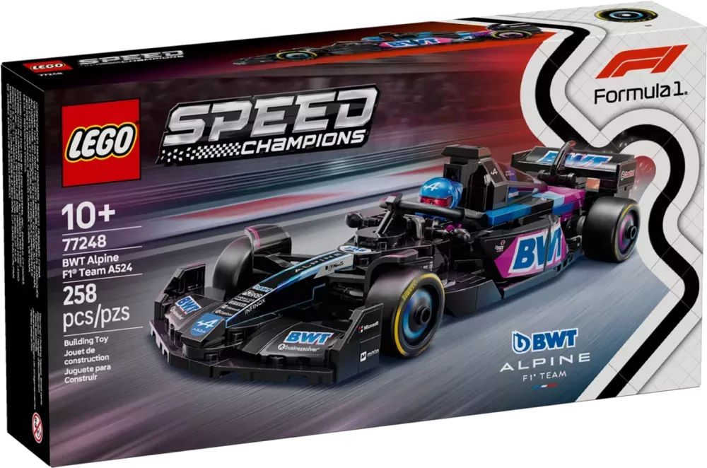 Lego Speed Champions 77248 Bwt Alpine F1 Team A524 Racewagen Bouwstenen