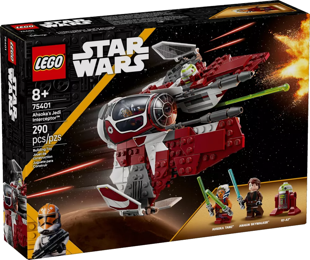 Lego Star Wars 75401 Ahsoka's Jedi Interceptor Bouwstenen