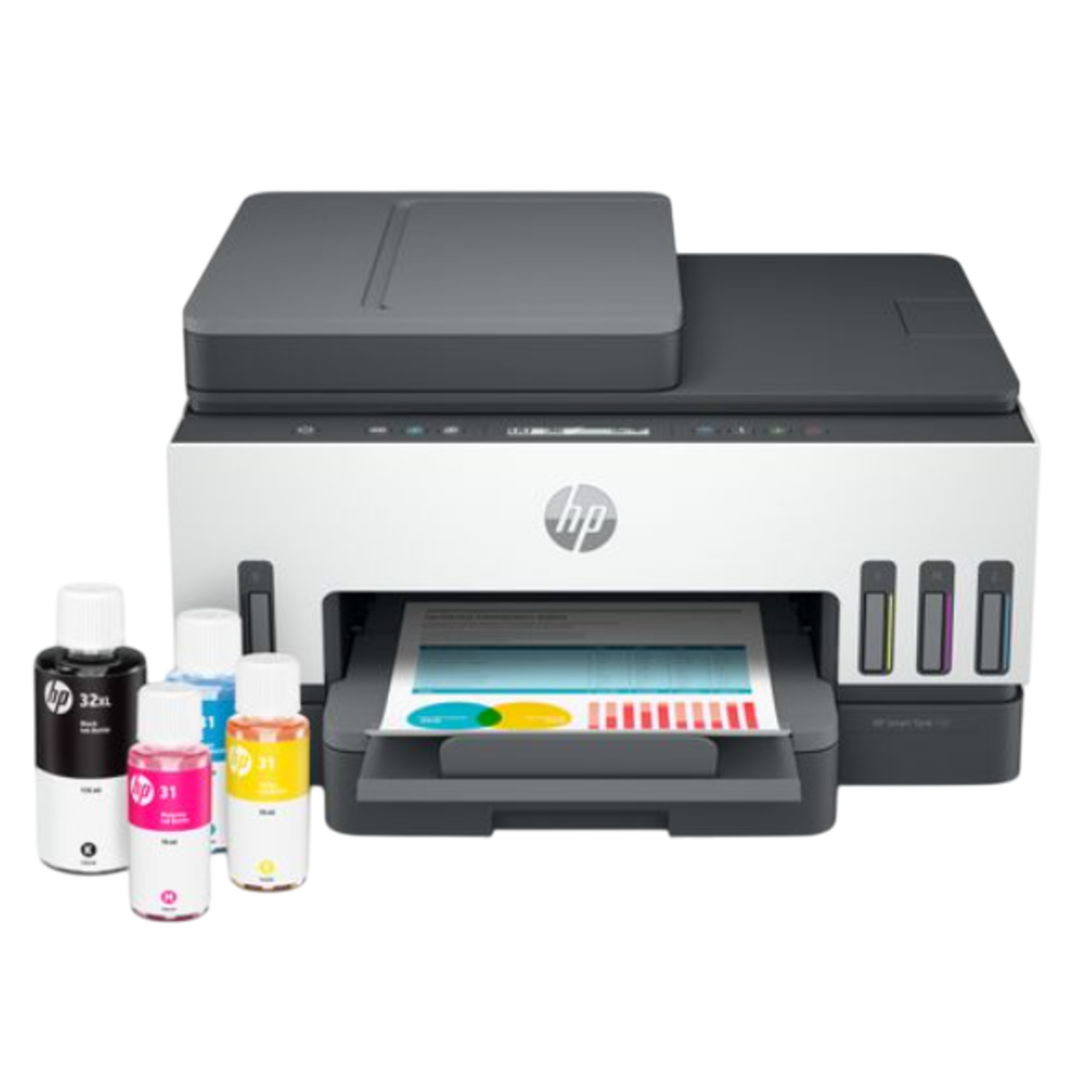 Hp Smart Tank 7308 All-in-one - Printen Kopiëren En Scannen Inkt All-in-one-printer