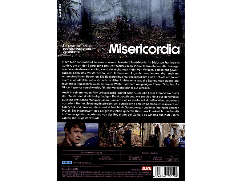 Thumbnail - Miséricorde DVD