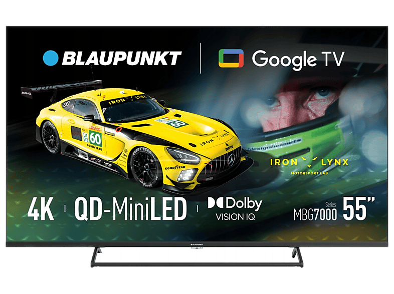 Telewizor BLAUPUNKT 55MBG7000S 55" QD MINILED 144Hz Google TV  Dolby Vision
