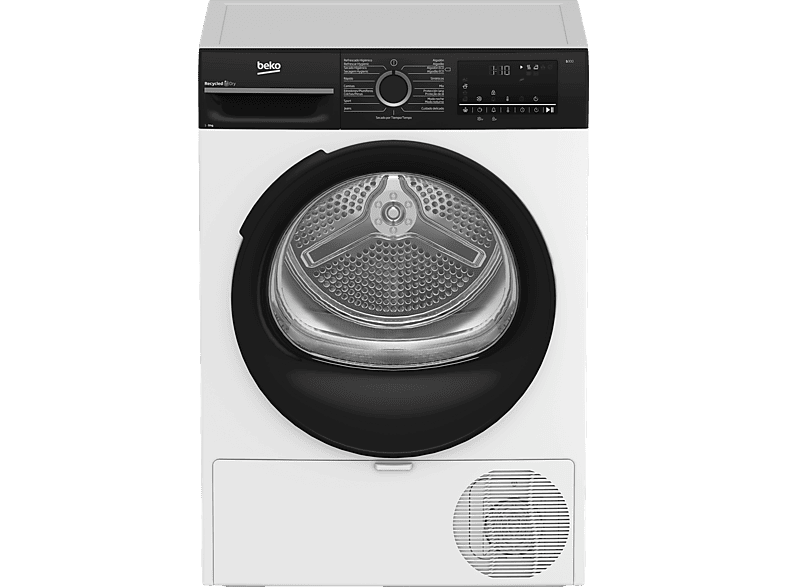Beko – Secadora Beko Bomba de calor 9 Kg – BM3T49240W.