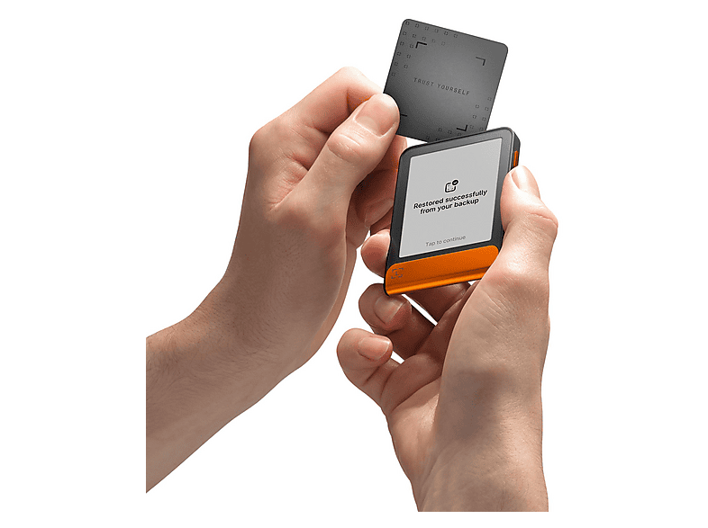 Thumbnail - LEDGER SAS Flex + Wiederherstellungsschlüssel Orange Crypto Wallet