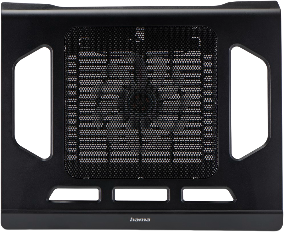 HAMA Black notebook hűtő állvány, 15,6" méretig, fekete (126809)