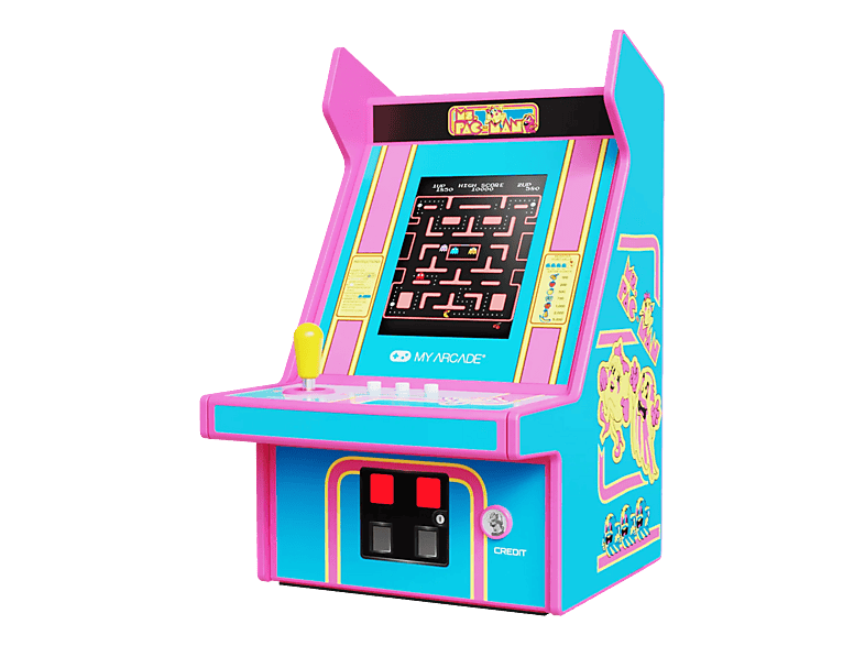 MY ARCADE Ms.PAC-MAN™ Micro Player® Pro Tragbares Retro-Arcade-Spiel