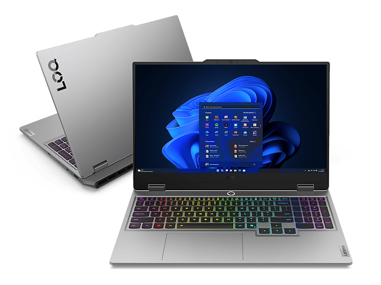 PRODUKT PO EKSPOZYCJI - Laptop LENOVO LOQ 15IRX10 FHD / Intel® Core™ i5-13450HX 16 GB RAM 512 SSD GeForce RTX™ 5060 DLSS 4/ Windows 11 Home Szaro-czarny