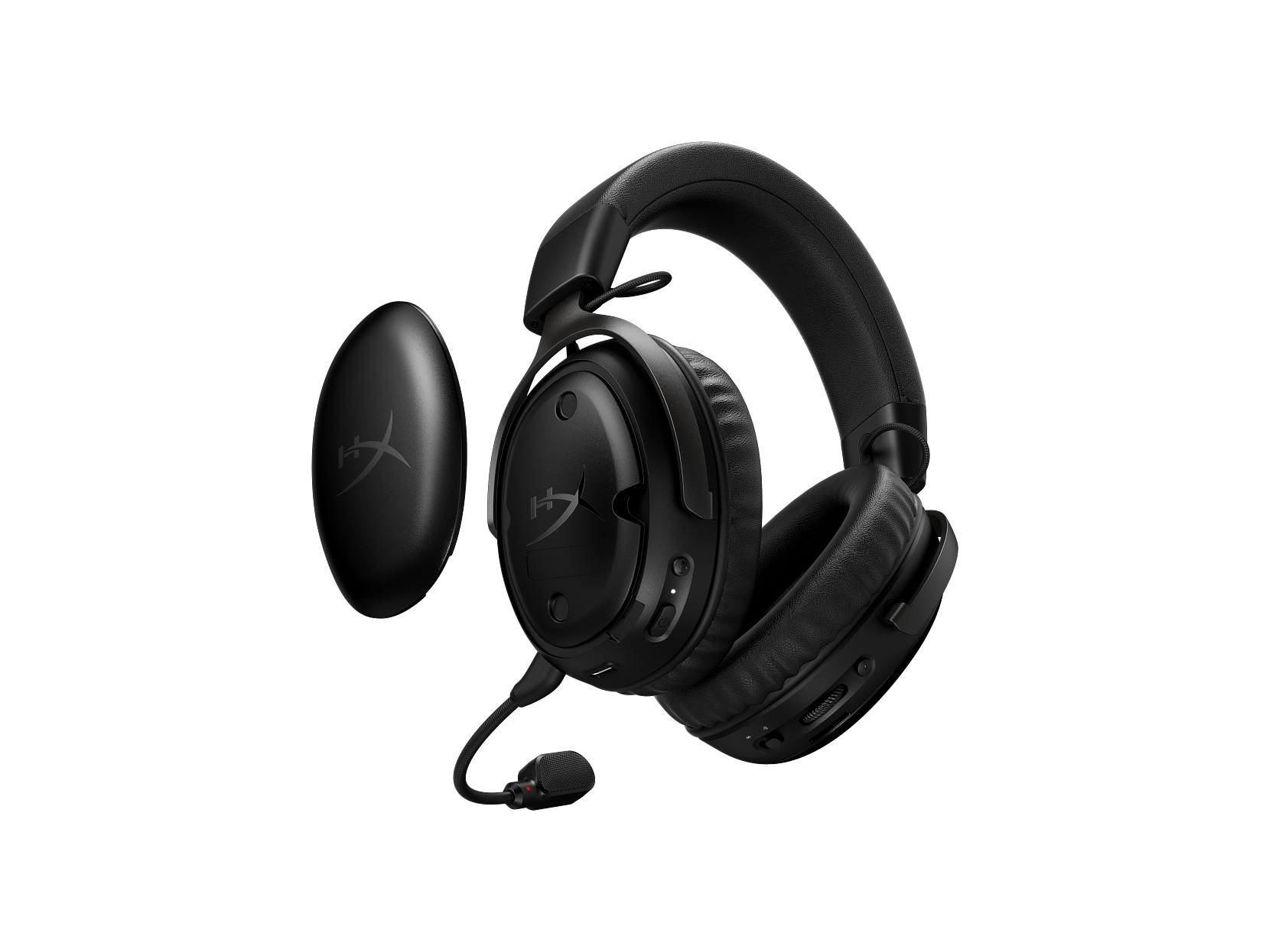 HYPERX Cloud III S Kablosuz Kulak Üstü Oyuncu Kulaklığı Siyah