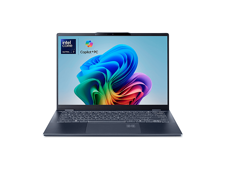 Acer Swift 14 AI Sf14-51-72G1,", processore Intel Core Ultra 7 256V, 16 GB, 512 GB Ssd, Blue Notebook