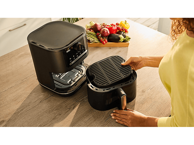 Braun HF 5075IBK Multifry 5 Heißluftfritteuse 6 l, 2000 Watt, Schwarz — Foto 2 von 5