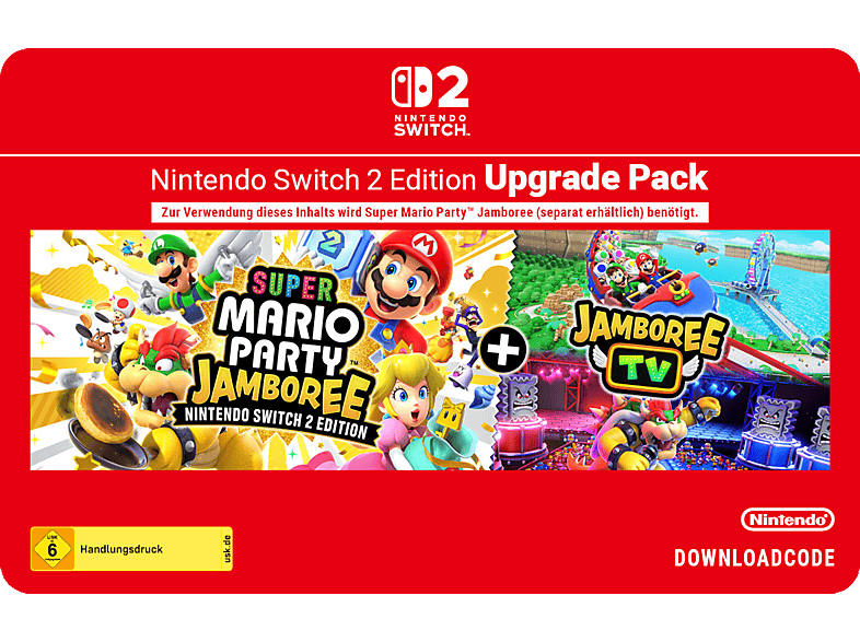 Nintendo Switch2: Super Mario Party Jamboree + Jamboree TV - Upgrade Pack - [Nintendo Switch 2]