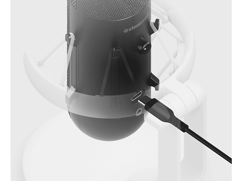Steel Series Alias Streaming Mikrofon, USB-C, Schwarz — Foto 2 von 2
