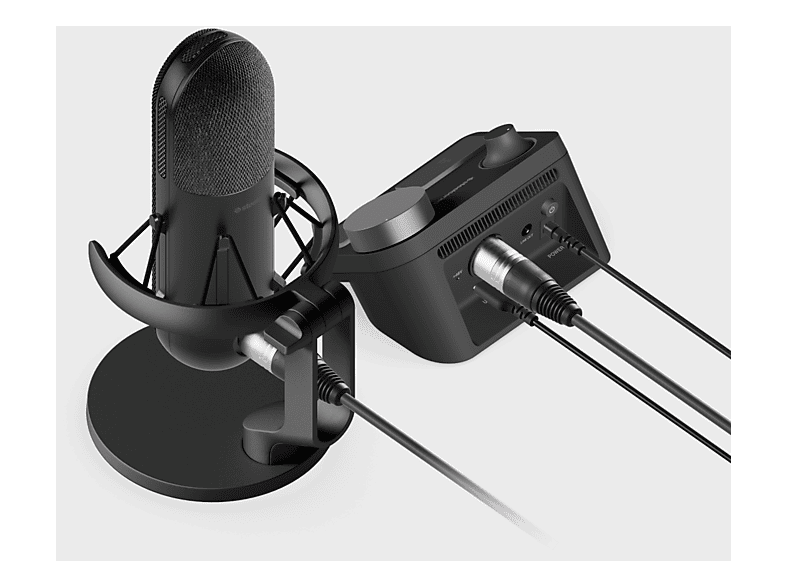 Steel Series Alias Pro Streaming Mikrofon, USB-C, Schwarz — Foto 2 von 2