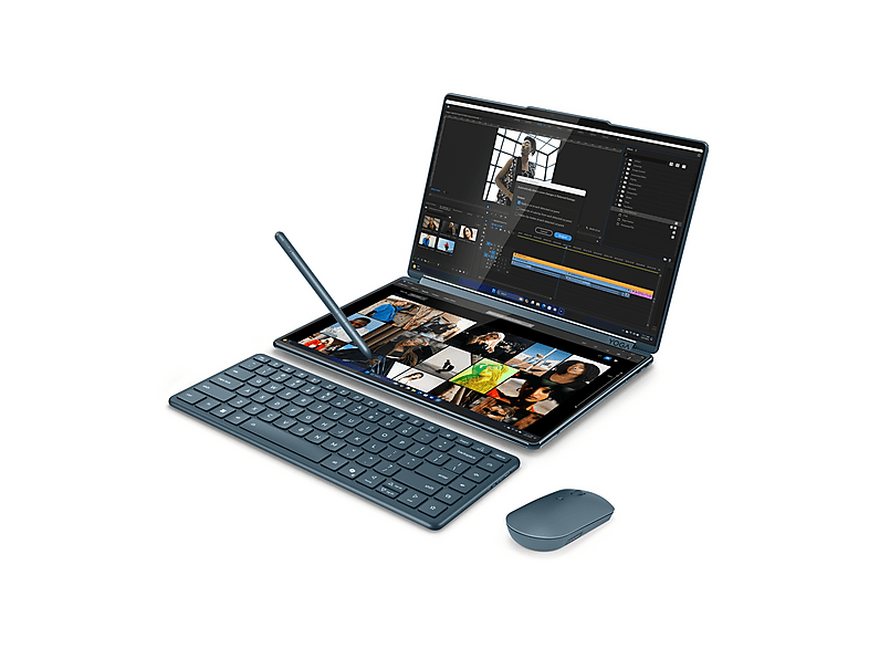 Lenovo Yoga Book 9 14Iah10, 14", processore Intel Core Ultra 7 255H, 32 GB, 1000 GB Ssd, Grey Notebook