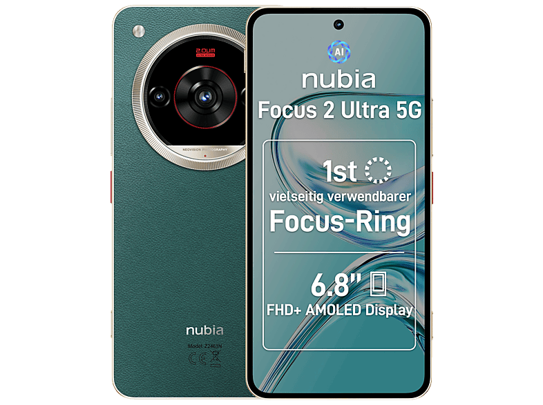 NUBIA Focus 2 Ultra 5G 512 GB Forest Green Dual SIM
