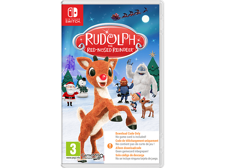 Nintendo Switch Rudolph, the Red-Nosed Reindeer (Código en la caja)